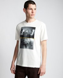 0 Shark Fletcher - T-Shirt White Q1SSF3ELF9 Element