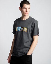 0 Horizontal Seasons - T-Shirt Gray Q1SSG2ELF9 Element