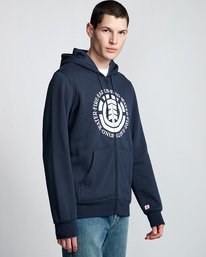 0 Seal - Zip-Up Hoodie Blue Q1ZHA2ELF9 Element