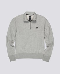 0 92 Track - 1/4 Zip Sweatshirt for Men Gray S1CRA2ELP0 Element