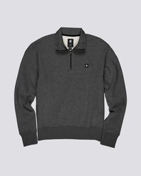 0 92 Track - 1/4 Zip Sweatshirt for Men Gray S1CRA2ELP0 Element