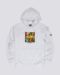 0 Bad Brains Brainstorm - Sweat à capuche pour Homme Blanc S1FLB9ELP0 Element