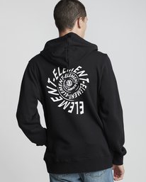 2 Frisco - Sweat à capuche pour Homme Noir S1HOB5ELP0 Element