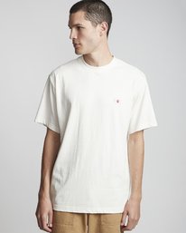 3 Primo Tokyo  - Knit Top for Men White S1KTA2ELP0 Element