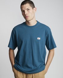 3 Primo Tokyo  - Knit Top for Men Blue S1KTA2ELP0 Element