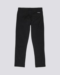 1 Howland Classic - Pantaloni Chino da Uomo Black S1PTA5ELP0 Element