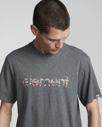 3 Origins - Short Sleeve T-Shirt for Men Gray S1SSB1ELP0 Element