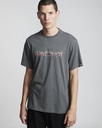 1 Origins - Short Sleeve T-Shirt for Men Gray S1SSB1ELP0 Element