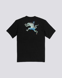 1 Tuckwei - Organic Cotton Short Sleeve T-Shirt for Men Black S1SSF1ELP0 Element