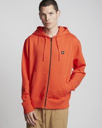 1 92 - Sweat à capuche zippé pour Homme Orange S1ZHA4ELP0 Element