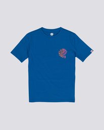 0 Frisco - Short Sleeve T-Shirt for Boys Blue S2SSB8ELP0 Element