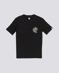 0 Frisco - Short Sleeve T-Shirt for Boys Black S2SSB8ELP0 Element