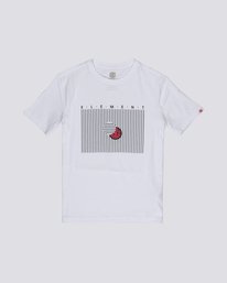 0 Odom - Short Sleeve T-Shirt for Boys White S2SSB9ELP0 Element