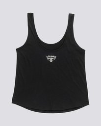 1 Bad Brains Low - Organic Cotton Vest Top for Women Black S3SGA6ELP0 Element