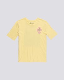 0 Modern - Organic Cotton Short Sleeve T-Shirt for Women Yellow S3SSA5ELP0 Element