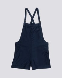 0 Dream Twill - Viscose Shorts for Women Blue S3WKA8ELP0 Element