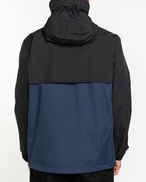 2 Future Nature Koto - Water-Resistant Jacket for Men Blue U1JKA5ELF0 Element