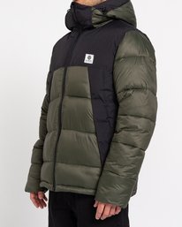 2 Wolfeboro Dulcey - Water-Resistant Jacket for Men Green U1JKD6ELF0 Element