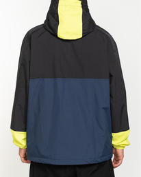 3 Future Nature Koto Pop - Water-Resistant Anorak for Men Blue U1JKE7ELF0 Element