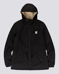 0 Wolfeboro Stark - Wasserabweisende Jacke für Männer Schwarz U1JKF4ELF0 Element