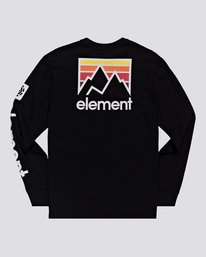 0 Joint - Long Sleeve T-Shirt Black U1LSA6ELF0 Element