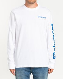 4 Joint - Long Sleeve T-Shirt White U1LSA6ELF0 Element