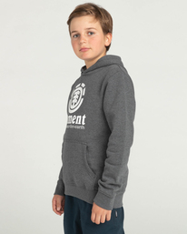 3 Vertical - Hoodie for Boys Black U2HOA6ELF0 Element