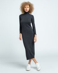 1 Jenni - Dress for Women Gray U3DRA5ELF0 Element