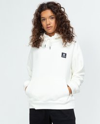 1 Roseburg - Recycled Hoodie for Women White U3FLA2ELF0 Element