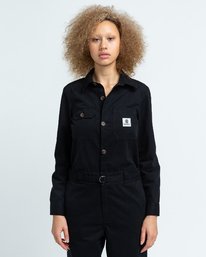 2 Utility - Boilersuit for Women Black U3PTA4ELF0 Element
