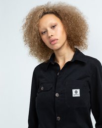 3 Utility - Boilersuit for Women Black U3PTA4ELF0 Element