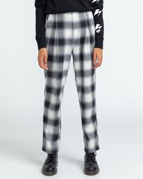 2 Trigga - High Waist Trousers for Women Black U3PTA5ELF0 Element