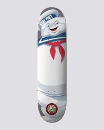 0 Ghostbusters 8.38" Stay Puft - Skateboard Deck Schwarz U4DCB3ELF0 Element