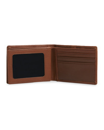 3 Chief Leather Tri-Fold Wallet Brown ULYAA00105 Element