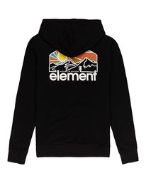 1 Sunnett - Sweat à capuche pour Homme Noir W1HOC5ELP1 Element