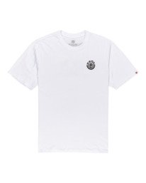 0 Kinwood - T-Shirt für Männer Weiss W1SSM8ELP1 Element