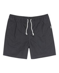 0 Manual Twill 17" - Elasticated Shorts for Men Black W1WKC4ELP1 Element