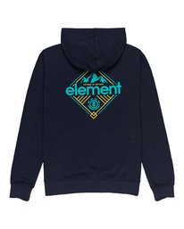 1 Duggar - Zip-Up Hoodie for Men Blue W1ZHB1ELP1 Element