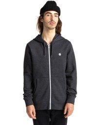 1 Cornell Classic - Zip-Up Hoodie Black W1ZHB4ELP1 Element