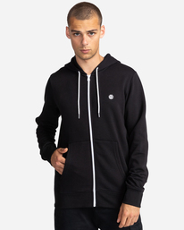 1 Cornell Classic - Sweat à capuche zippé Noir W1ZHB4ELP1 Element