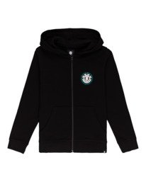 0 Seal - Sudadera con capucha y cremallera para Chicos Negro W2ZHB3ELP1 Element