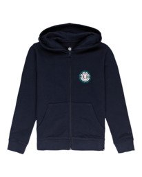 0 Seal - Zip-Up Hoodie for Boys Blue W2ZHB3ELP1 Element