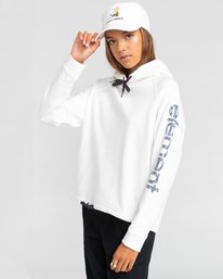 0 Future Nature Marta - Hoodie for Women White W3HOA1ELP1 Element