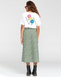 3 Janis - Wrap Skirt for Women White W3SKA1ELP1 Element