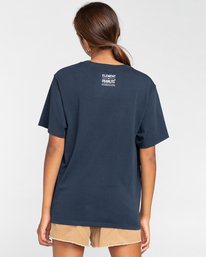 3 Peanuts Simple Living - T-Shirt for Women Blue W3SSB2ELP1 Element