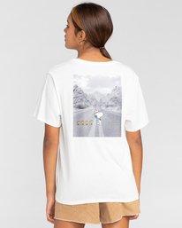 3 Peanuts Adventure - T-Shirt for Women White W3SSB5ELP1 Element