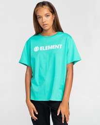 1 Element Logo - Maglietta da Donna Green W3SSB7ELP1 Element