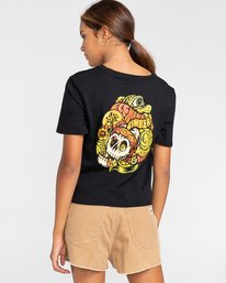 3 Timber! The Vision Crop - T-Shirt for Women Black W3SSC8ELP1 Element