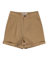 0 Olsen 19" - Chino Shorts for Women Gray W3WKB2ELP1 Element