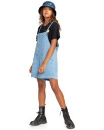 2 Rosario - Corduroy Playsuit for Women Blue W3WKC4ELP1 Element